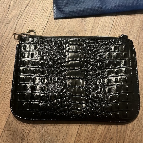 STAUER new in wrapping, Sloane crocodile embossed black purse - Picture 8 of 8